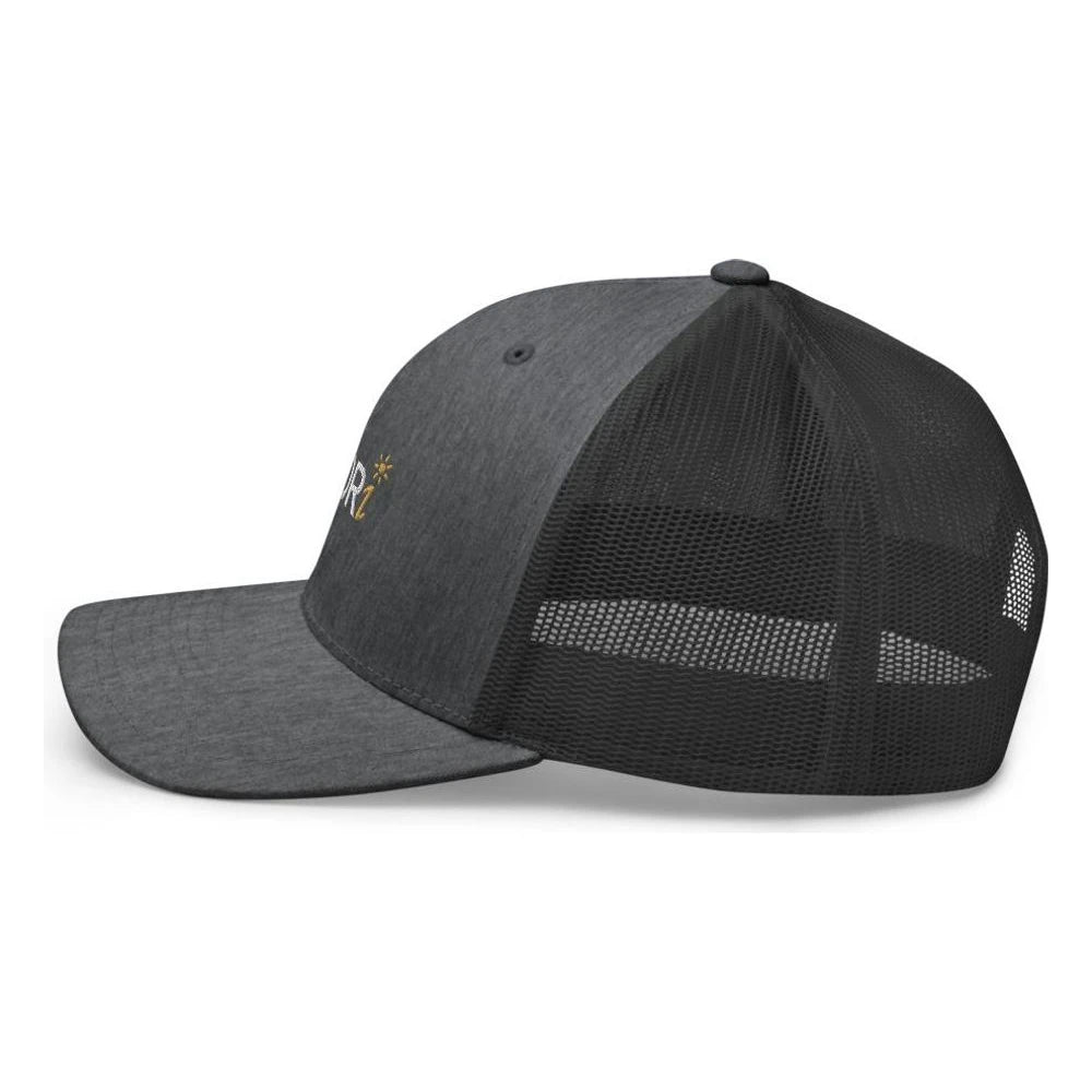Dark Heather Gray, left side view