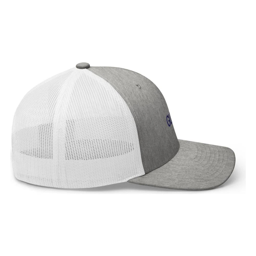 Heather Grey/White, right side view