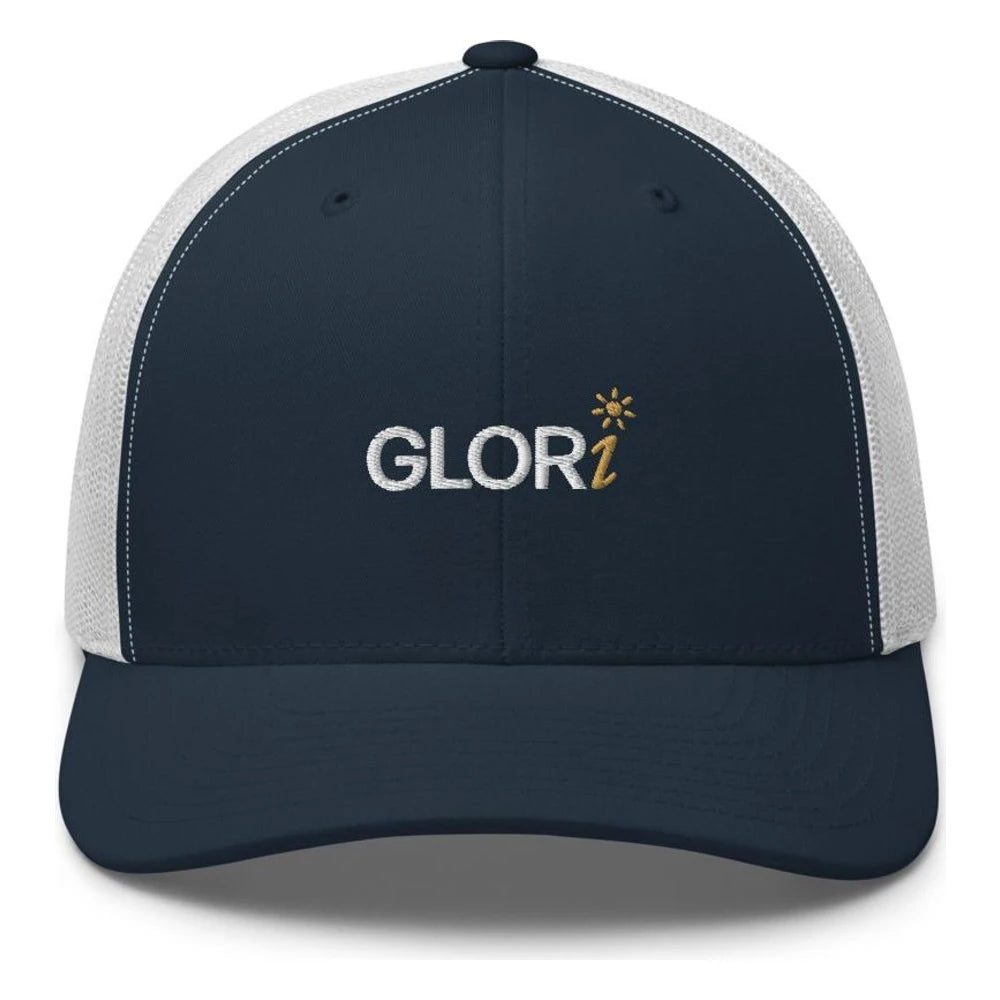 Navy/ White, front view