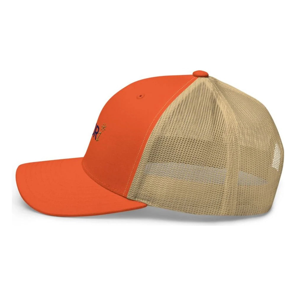 Rustic Orange/ Khaki, left side view
