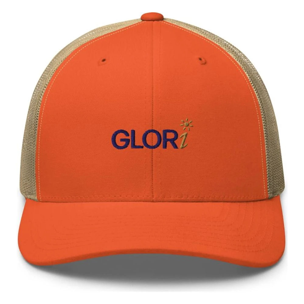 Rustic Orange/ Khaki, front view