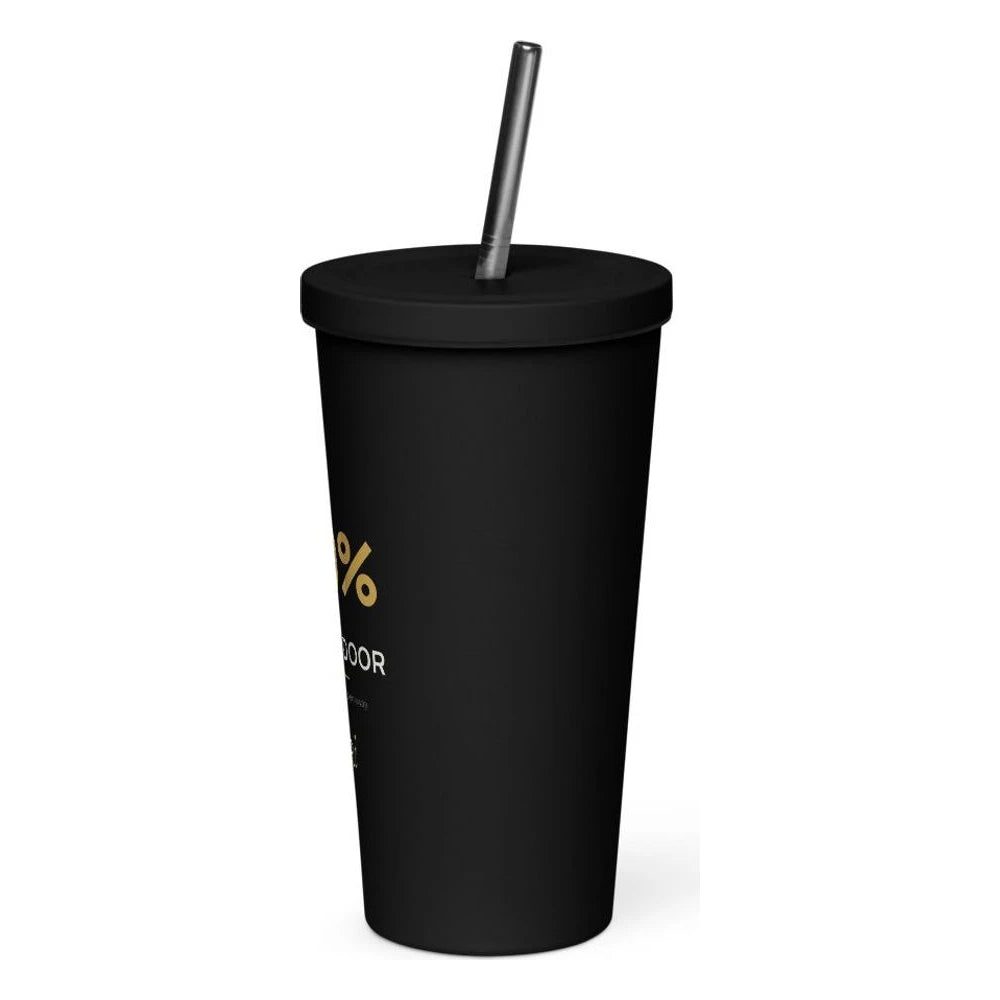 Black, left side view