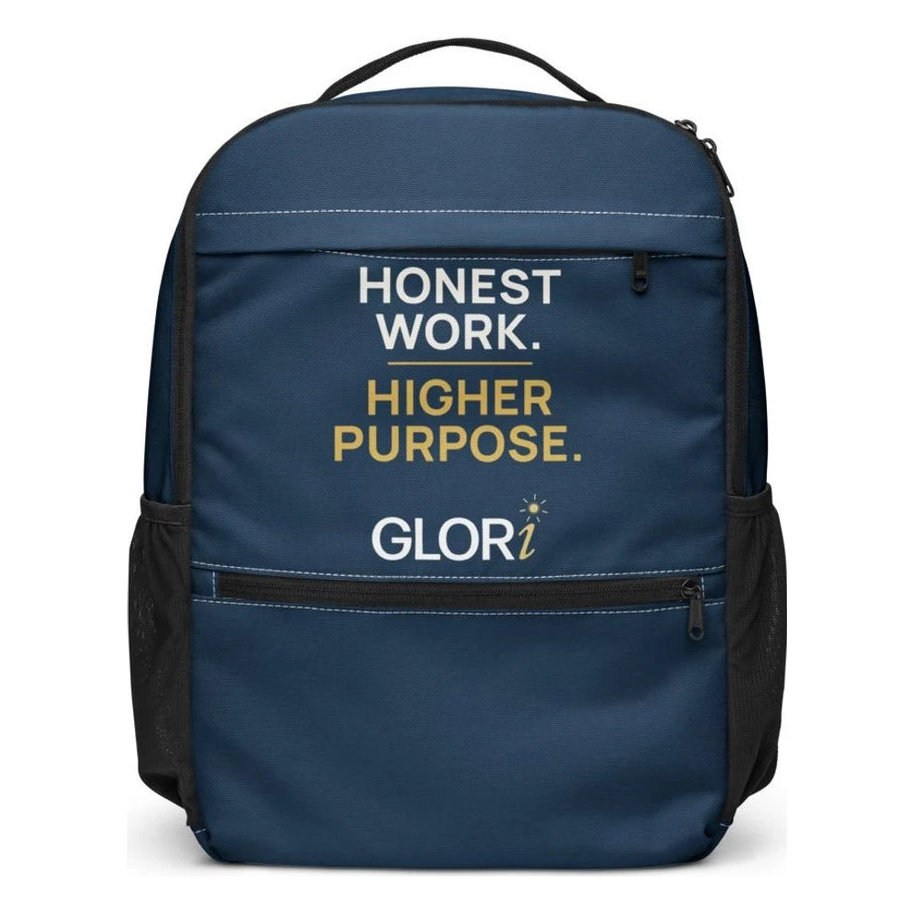 Utility Backpack — Honest Work. Higher Purpose. — White