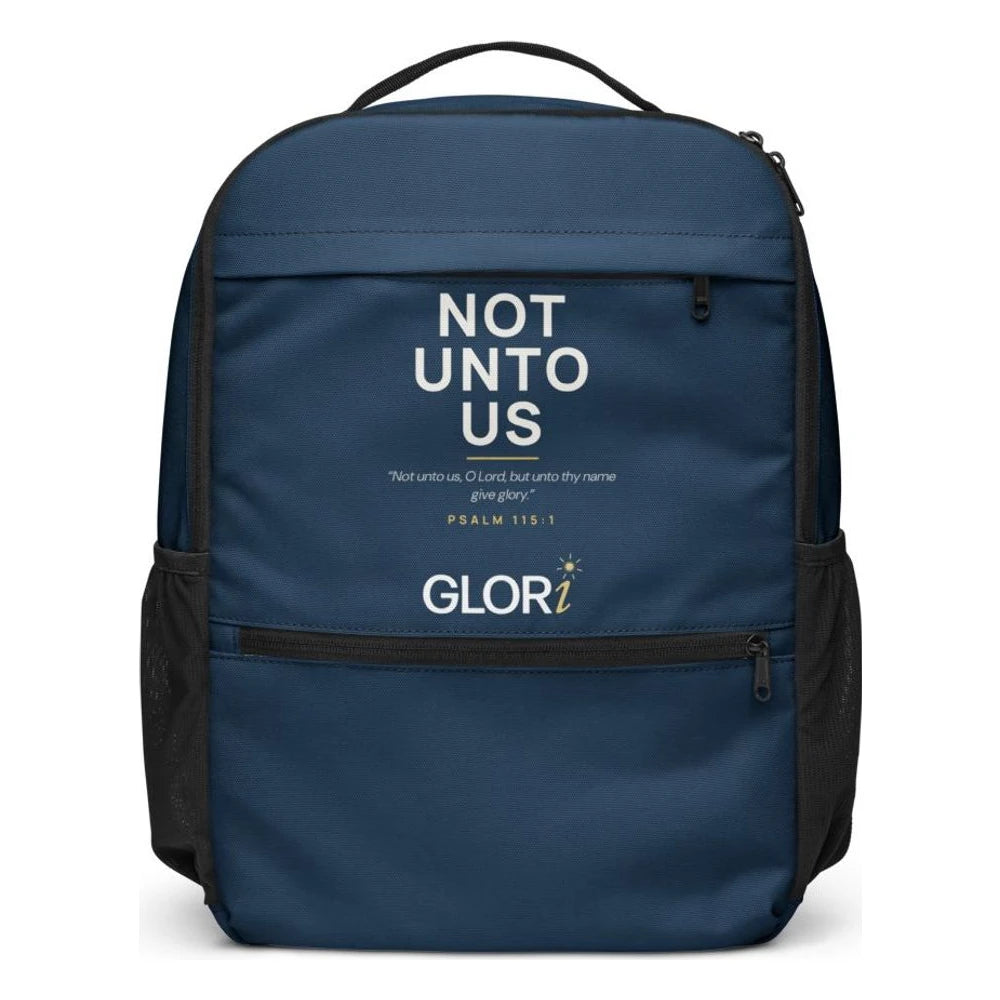 Utility Backpack — Not Unto Us — Black