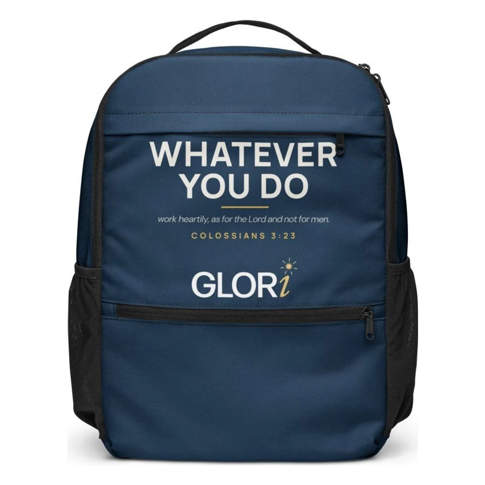 Utility Backpack — Whatever You Do — Black