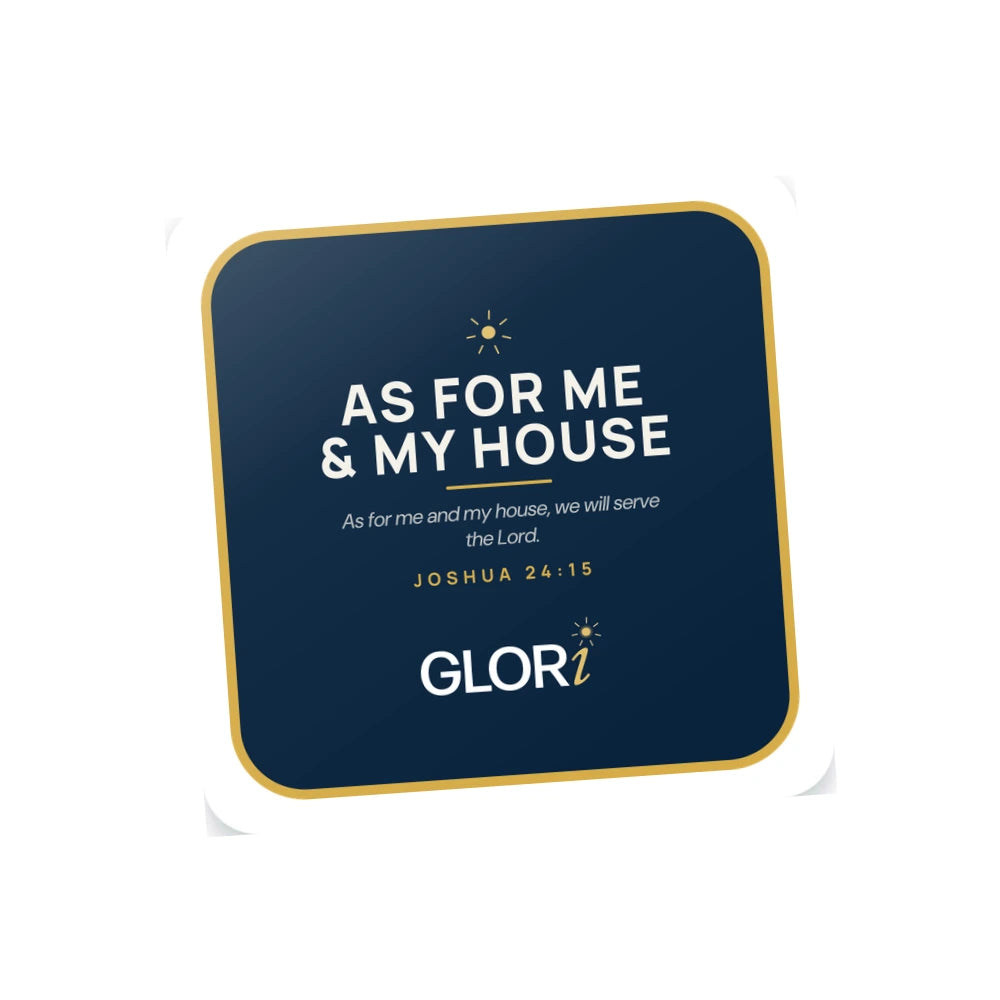 Window Decal — As for Me and My House