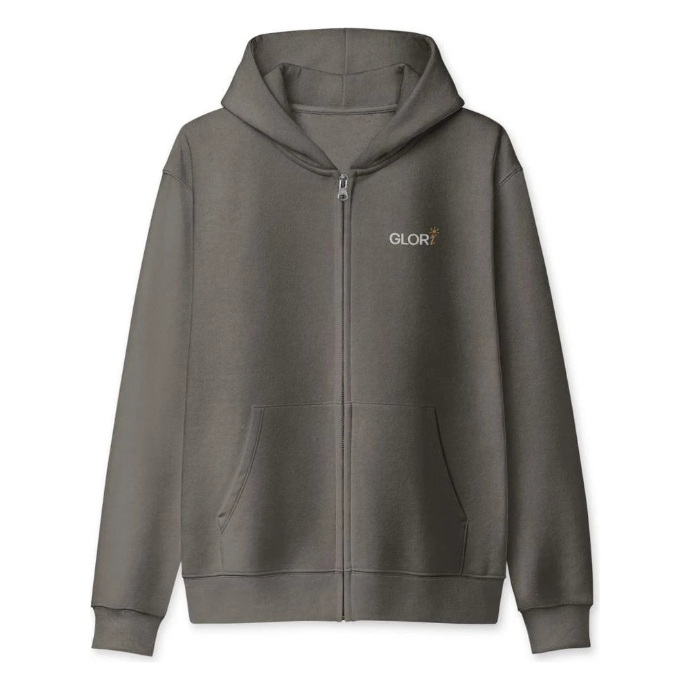 Full-Zip Hoodie — Asphalt